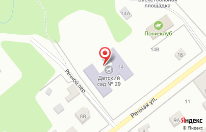Детский сад №29 в Санкт-Петербурге на карте