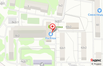 Супермаркет Пятёрочка в Москве на карте