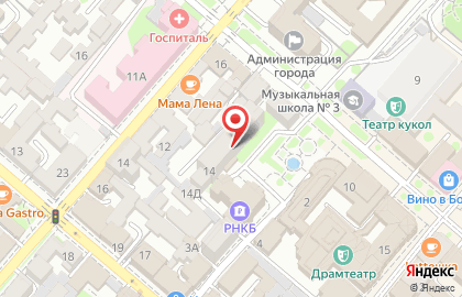 Рекламное агентство Олимп на улице Горького на карте