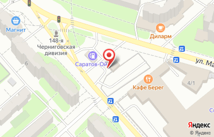 Магазин расходных материалов для шиномонтажа Rossvik на улице Марины Расковой на карте