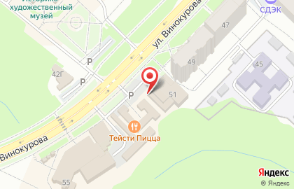 Кофейня GarBush на улице Винокурова на карте
