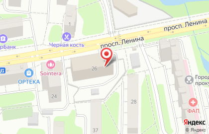 Банкомат СберБанк на проспекте Ленина, 26 в Балашихе на карте