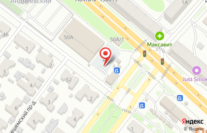 Парус на Кинешемском шоссе на карте