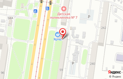 Магазин разливного пива ПиВOk в Ленинском районе на карте