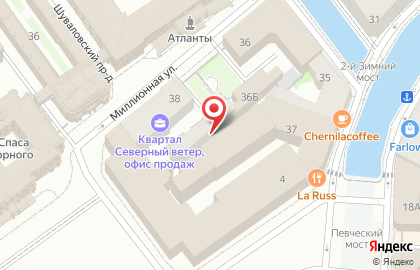 ПСБ на Миллионной улице на карте
