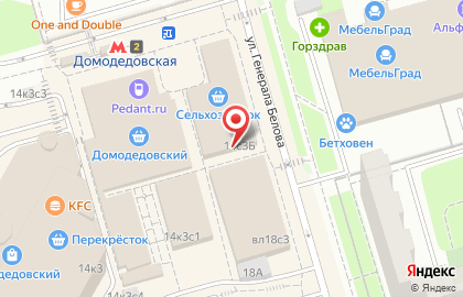 Магазин Хлебозавод №22 на Ореховом бульваре на карте