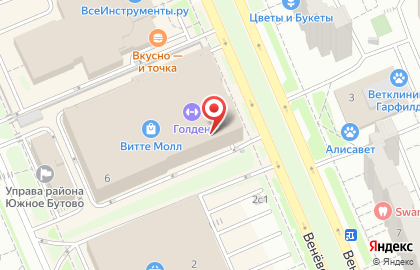 Магазин косметики Yves Rocher на Венёвской улице на карте