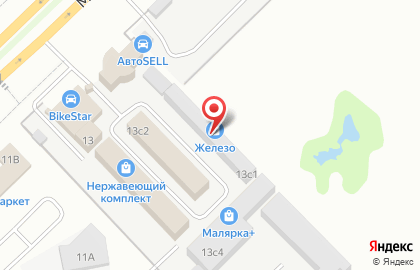 Центр саун на карте