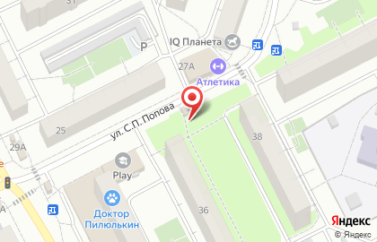Продовольственный магазин в Москве на карте
