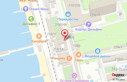 Магазин игрушек БЕГЕМОТиК в Адлерском районе на карте