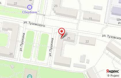 КББ на улице Пушкина на карте