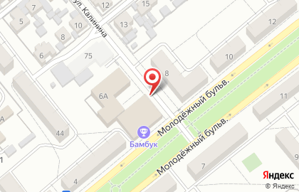 GRS на Молодежном бульваре на карте