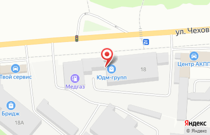 ТИТАН на улице Чехова на карте