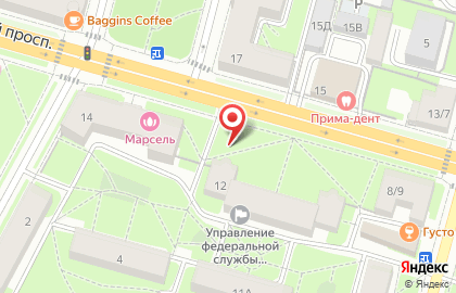 Филиал Петровский на Санкт-Петербургском проспекте на карте