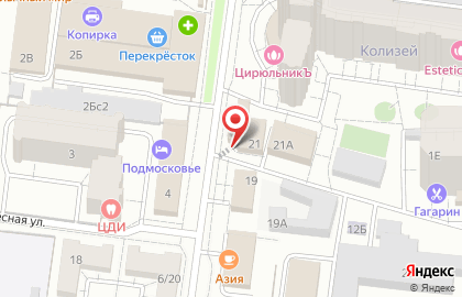 Мособлбанк на улице Фрунзе в Королёве на карте