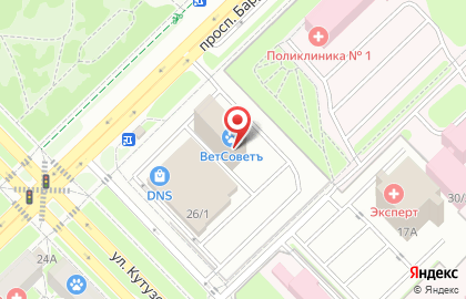 Сервисный центр DNS в Центральном районе на карте