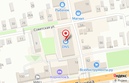 Магазин цифровой и бытовой техники DNS во Владимире на карте