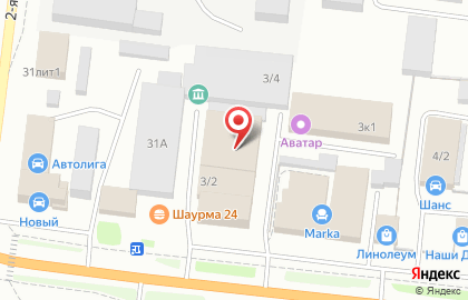 Магазин автозапчастей Пятая передача на Профсоюзной улице на карте