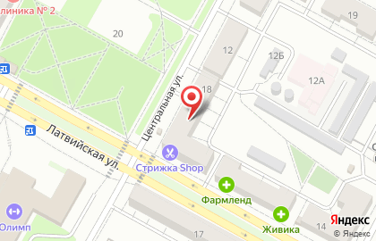 Магазин Первый рыбный в Екатеринбурге на карте