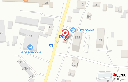 Магазин продуктов Курочка на карте
