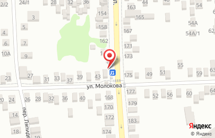 Продуктовый магазин в Ростове-на-Дону на карте