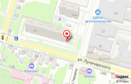 Магазин Красное & Белое в Туле на карте