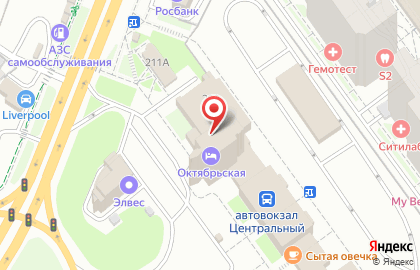 Отдел оптики Отдел оптики в Октябрьском районе на карте