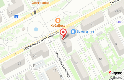 Супермаркет Кунжут на Николаевском проспекте на карте