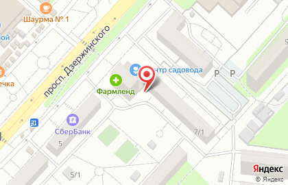 Салон-парикмахерская Элис на проспекте Дзержинского на карте