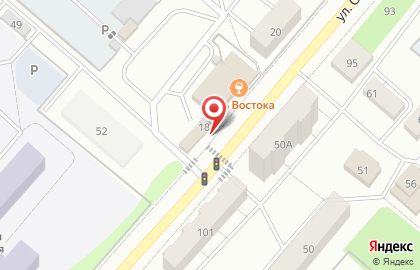 Сауна в Красноярске на карте