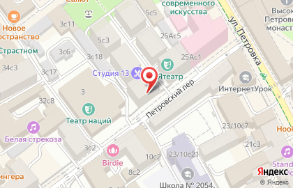 Петровский дворик, ТСЖ на карте