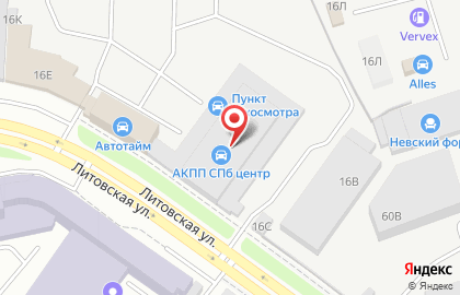 Автосервис АКПП СПб Центр на Малом проспекте П.С. на карте