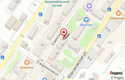 Магазин Первый рыбный на Советской улице на карте