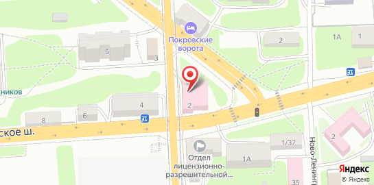 Медицинский центр Оптима на карте