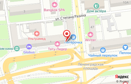 Салон красоты Нимфа в Омске на карте