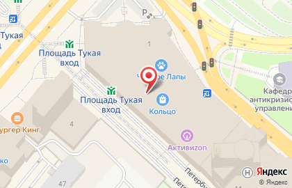 Праздничное бюро на Петербургской улице на карте