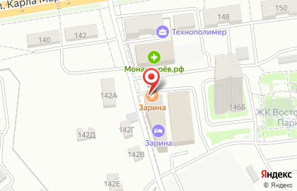 Гостинично-ресторанный комплекс Зарина на карте