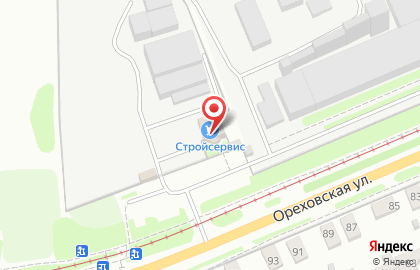 Торгово-производственная компания Стройсервис в Автозаводском районе на карте