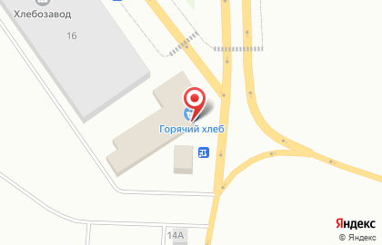 Супермаркет Горячий хлеб на карте
