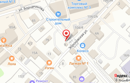 Компания по продаже электродов, кругов и пены на карте