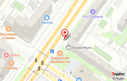 Киоск по продаже фруктов и овощей в Орджоникидзевском районе на карте