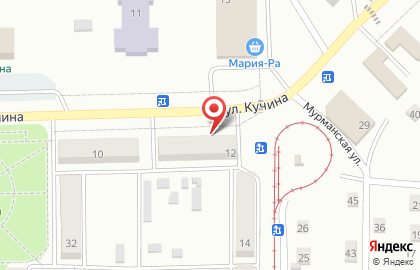 Ритуальный салон на улице Кучина на карте