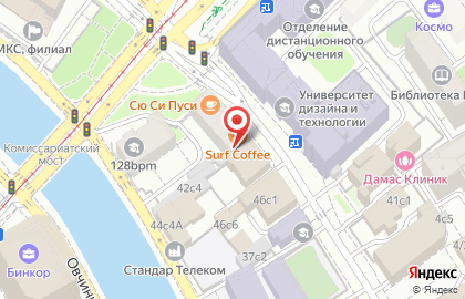 Subway на улице Садовническая на карте
