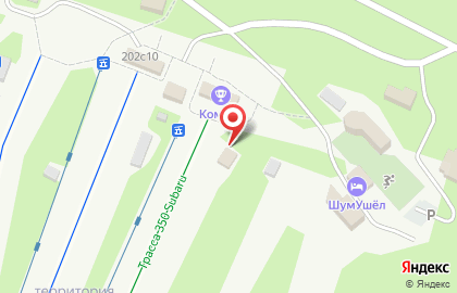 Кафе Избушка в Советском районе на карте