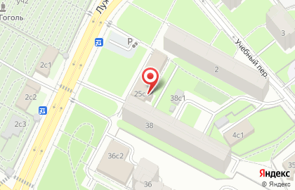 S3 в Лужнецком проезде на карте