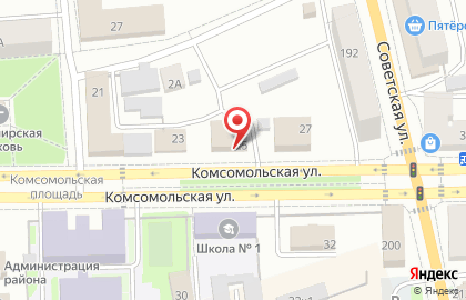 Управление образования Администрации Искитимского района на карте