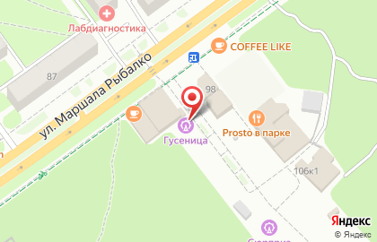 Банкетный зал Celebrity на улице Маршала Рыбалко на карте