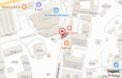 Косметологический кабинет на Газопроводной улице на карте