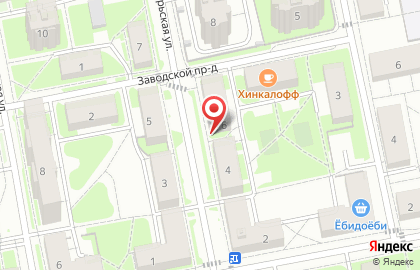 Продуктовый магазин в Москве на карте