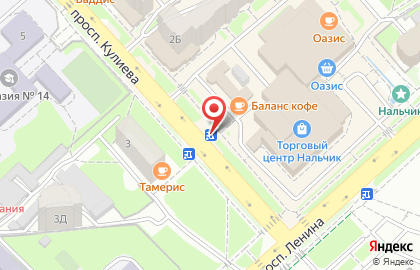 Мини-кофейня Точка Кофе на проспекте Ленина на карте